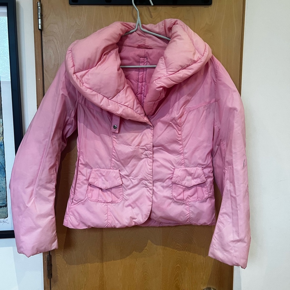 ADD. Pink Puffer Jacket